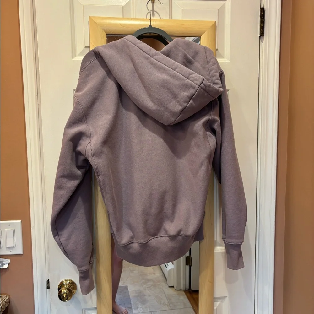 Champion Reverse Weave Full Zip Hoodie - Lavender Mauve - Size Medium - Picture 2 of 4
